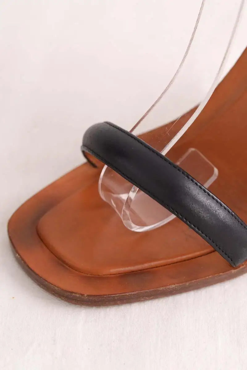 Talons Celine Noir en Cuir