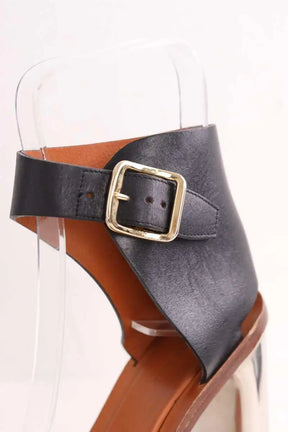 Talons Celine Noir en Cuir