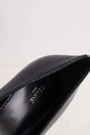 Talons Celine Noir en Cuir