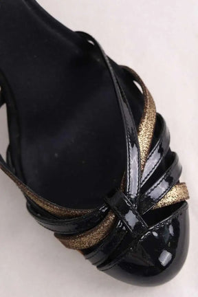 Talons Chanel Noir en Cuir