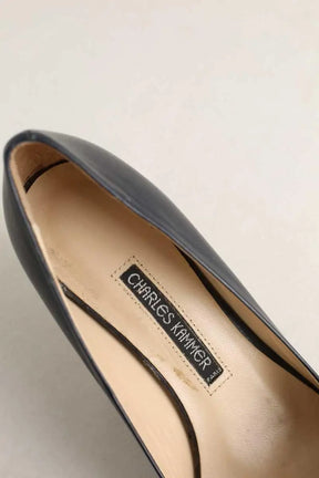 Talons Charles Kammer Noir en Cuir