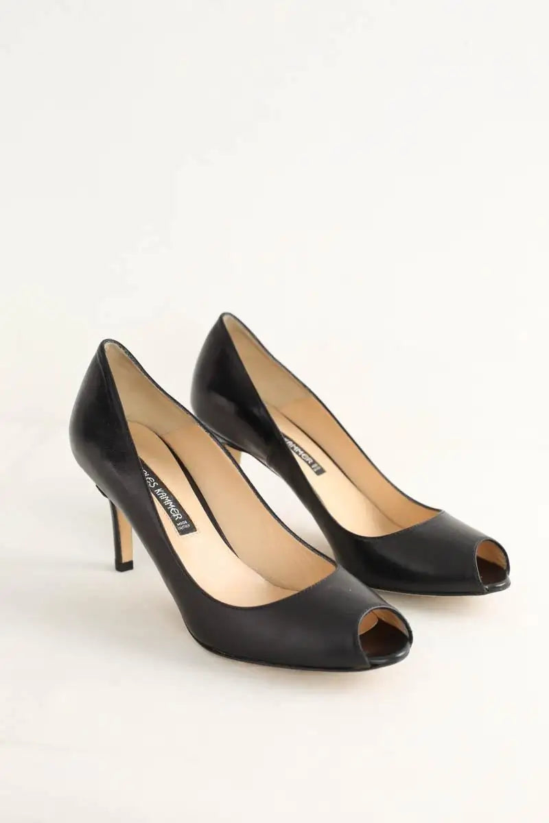 Talons Charles Kammer Noir en Cuir