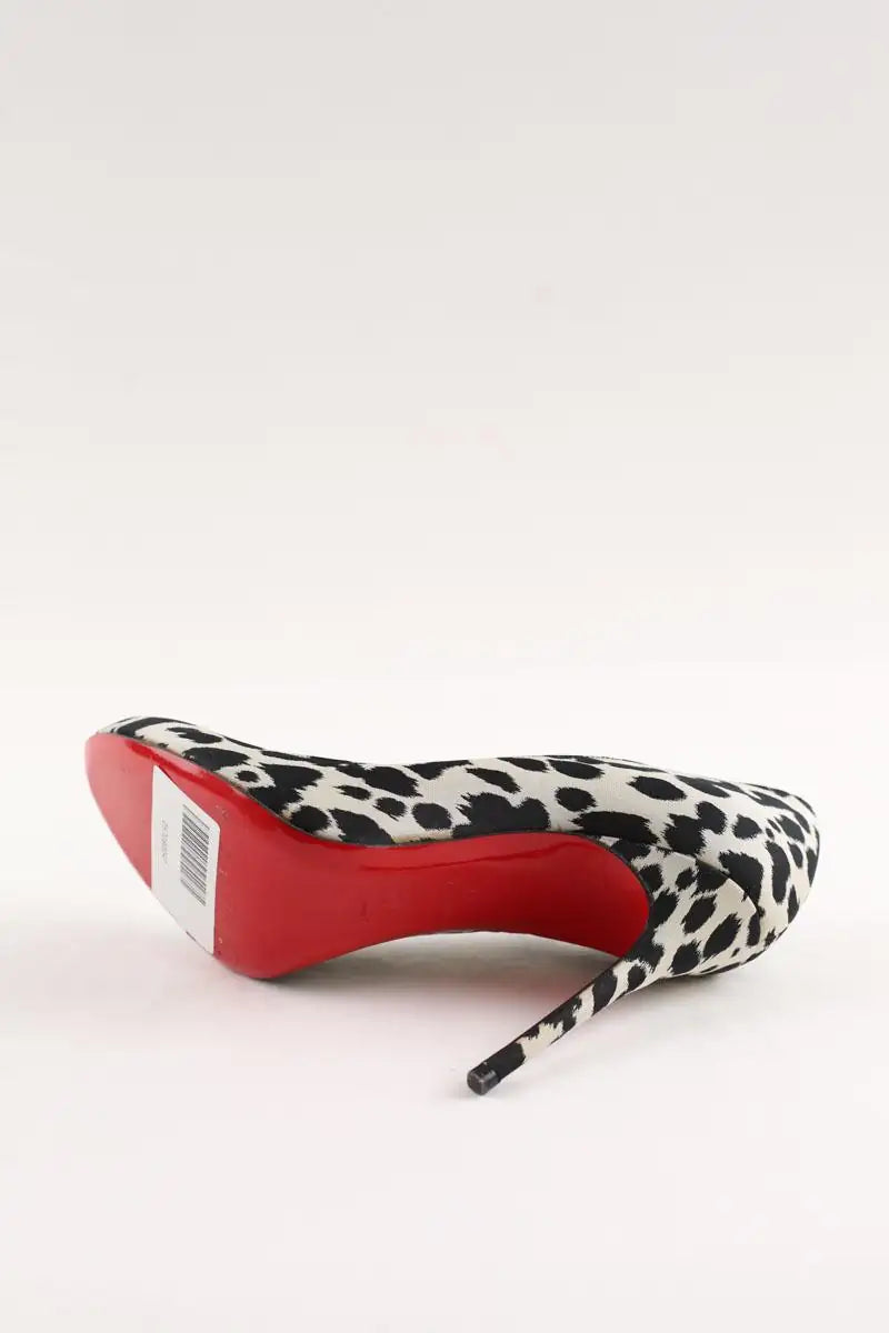 Talons Christian Louboutin Beige en Cuir