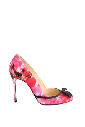 Talons Christian Louboutin Multicolore en Tissu, taille 37 - Seconde Main
