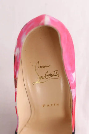 Talons Christian Louboutin Multicolore en Tissu