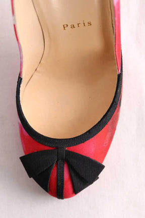 Talons Christian Louboutin Multicolore en Tissu