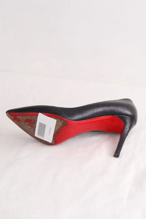 Talons Christian Louboutin Noir en Cuir