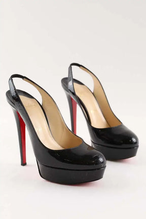 Talons Christian Louboutin Noir en Cuir