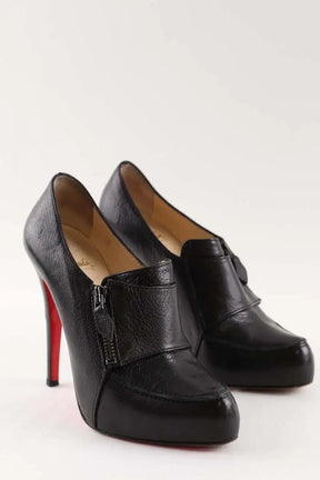 Talons Christian Louboutin Noir en Cuir