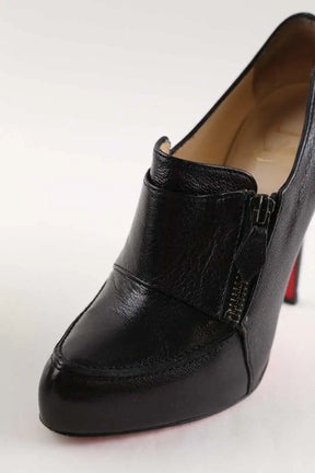 Talons Christian Louboutin Noir en Cuir