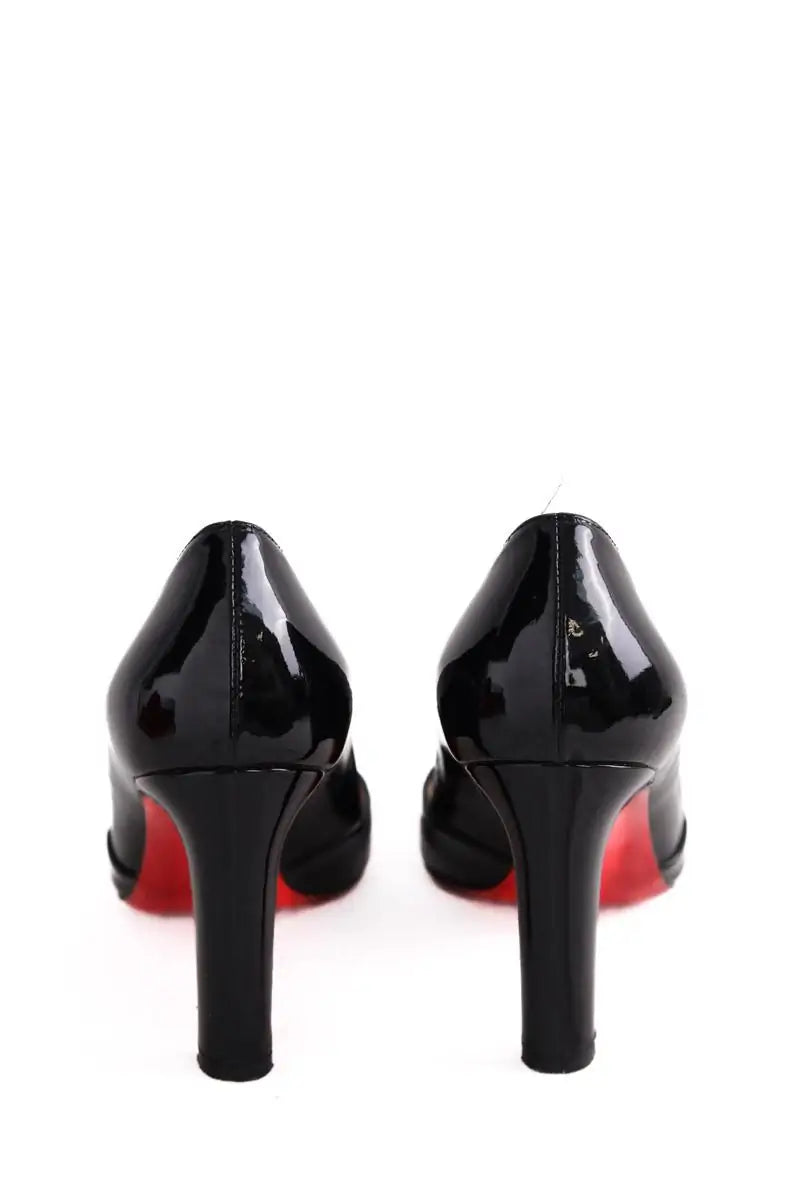 Talons Christian Louboutin Noir en Cuir