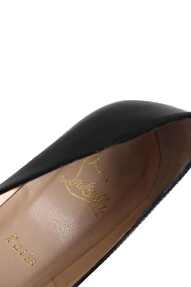 Talons Christian Louboutin Noir en Cuir