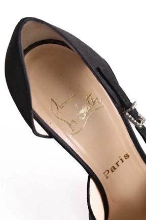 Talons Christian Louboutin Noir en Cuir