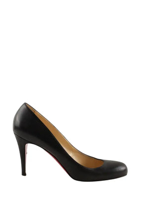 Talons Christian Louboutin Noir en Cuir, taille 41 - Seconde Main