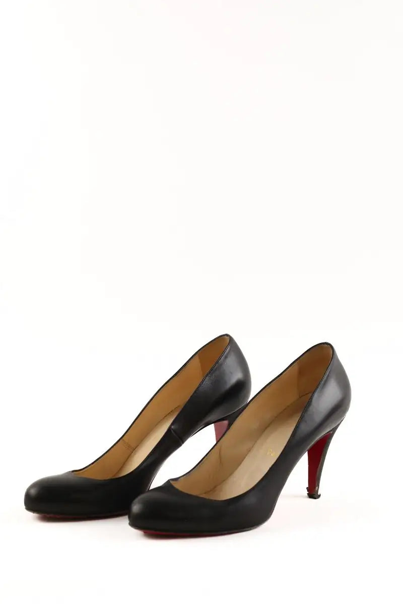 Talons Christian Louboutin Noir en Cuir