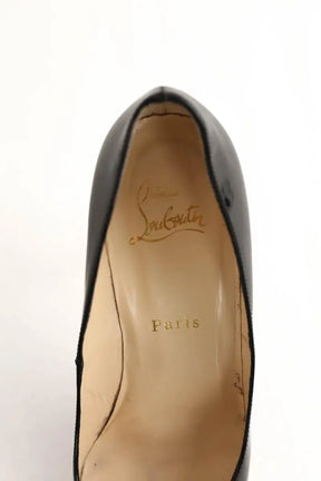 Talons Christian Louboutin Simple pump Noir en Cuir verni
