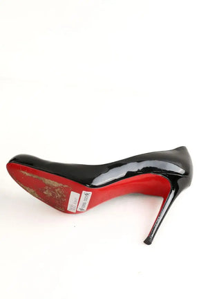 Talons Christian Louboutin Simple pump Noir en Cuir verni