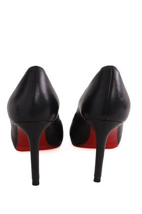 Talons Christian Louboutin Very Prive Noir en Cuir