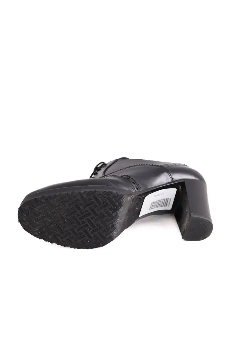 Talons Church's Noir en Cuir