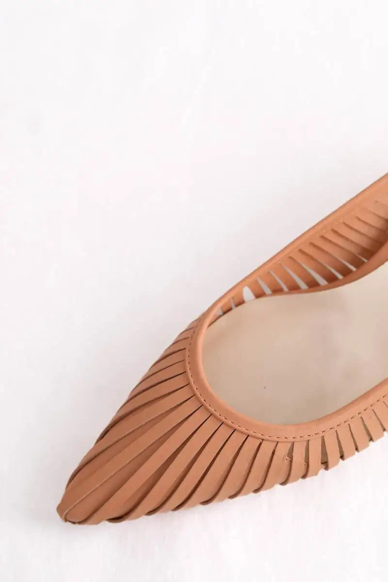 Talons Cult Gaia Alia  Rose en Cuir