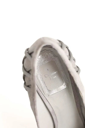 Talons Dior Gris en Daim