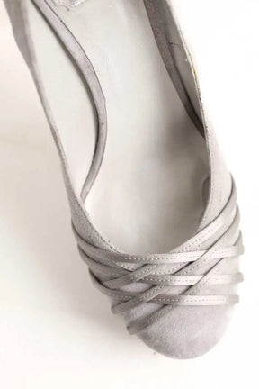 Talons Dior Gris en Daim