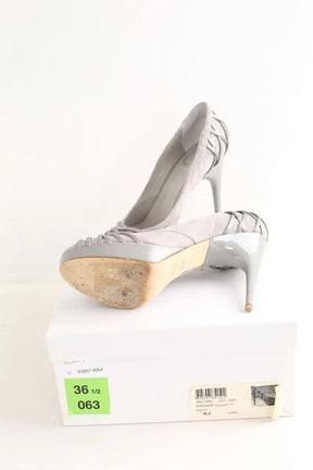 Talons Dior Gris en Daim
