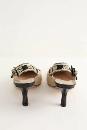 Talons Dior J'adior Beige en Cuir