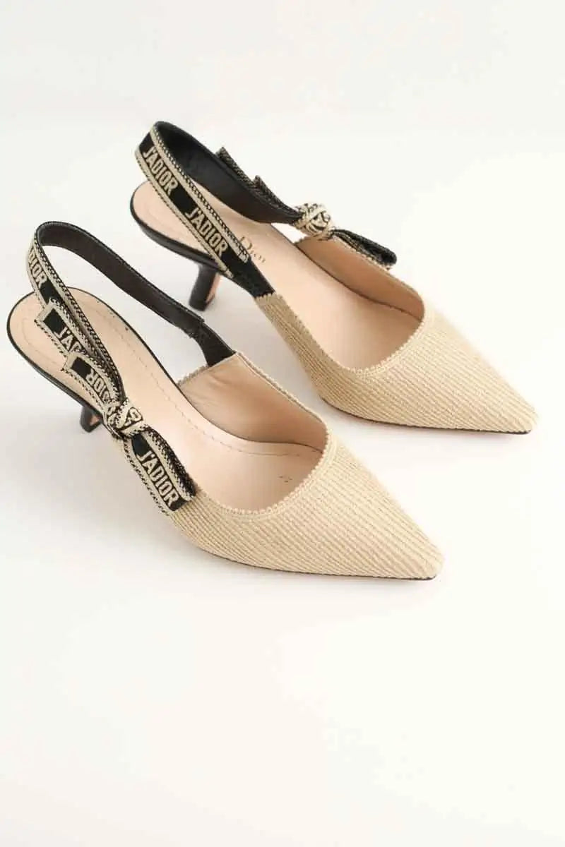 Talons Dior J'adior Beige en Cuir