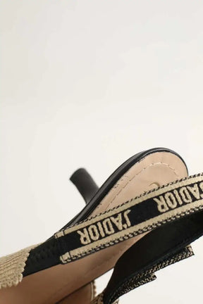 Talons Dior J'adior Beige en Cuir