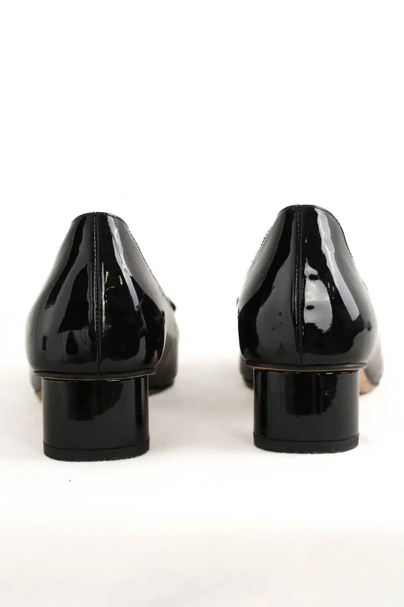 Talons Dior Noir en Cuir