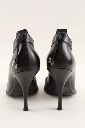 Talons Dior Noir en Cuir