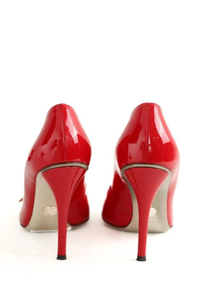 Talons Dolce & Gabbana Rouge en Cuir verni