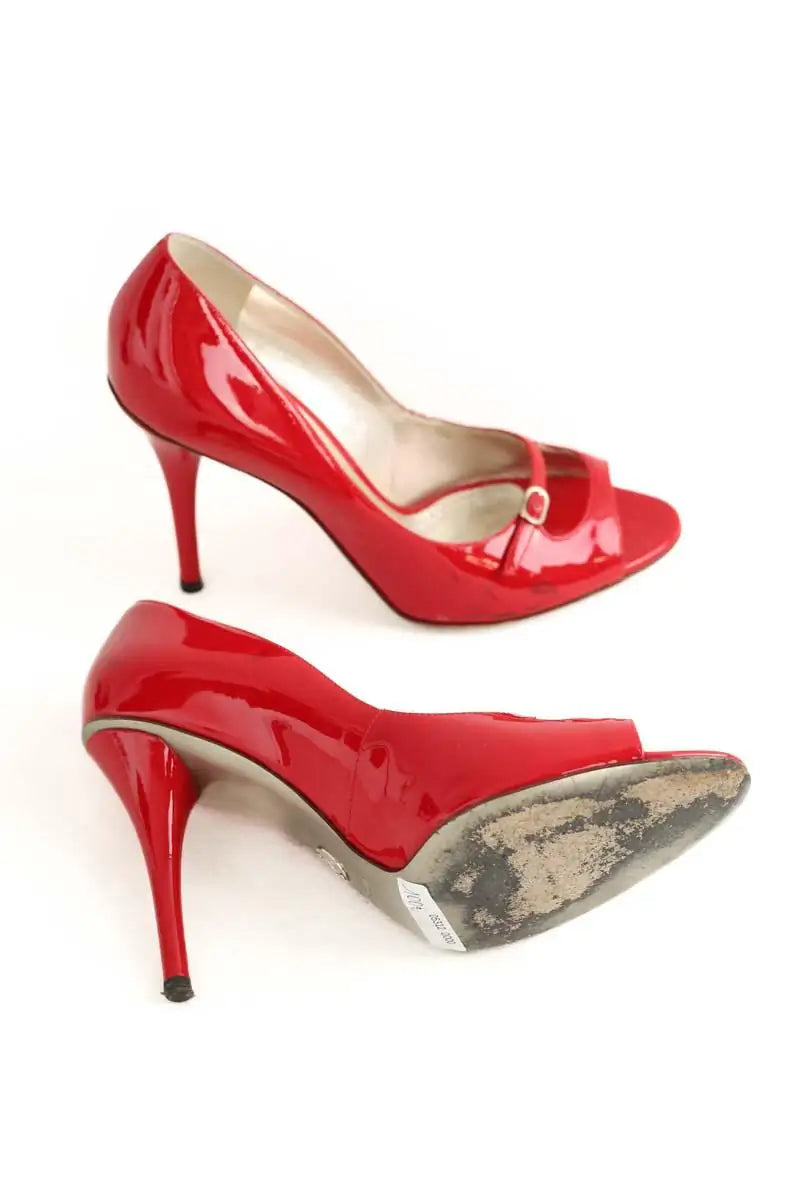 Talons Dolce & Gabbana Rouge en Cuir verni