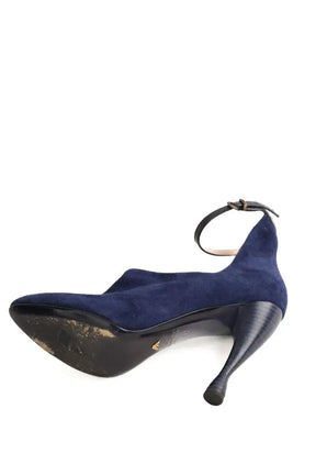 Talons Emporio Armani Marine en Daim