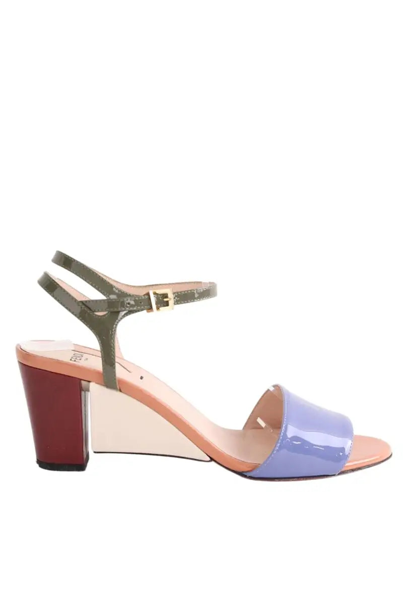 Talons Fendi Beige en Cuir, taille 38 - Seconde Main