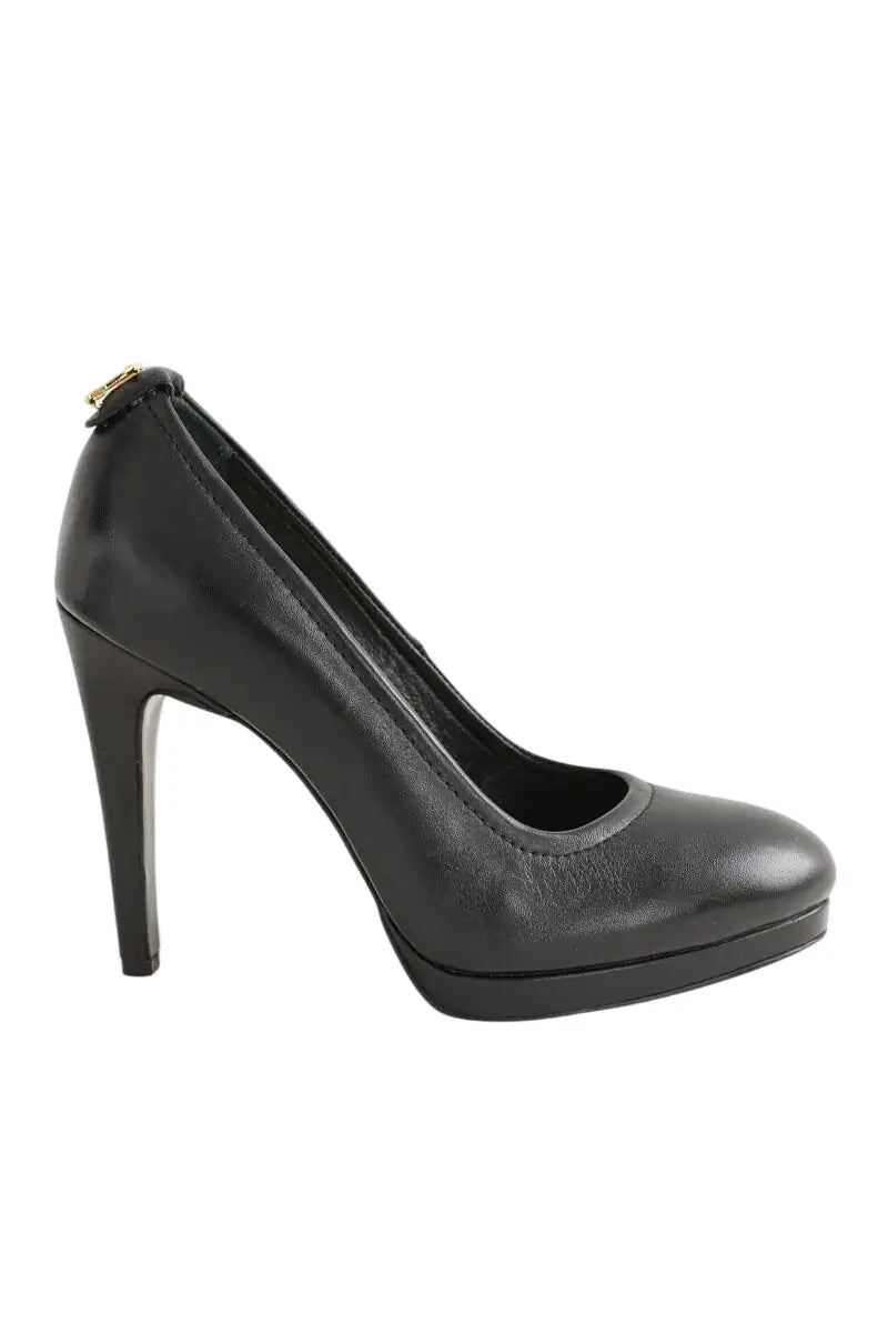 Talons Galliano Noir en Cuir, taille 40 - Seconde Main