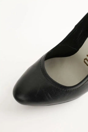 Talons Galliano Noir en Cuir