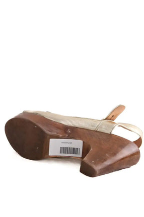 Talons Gerard Darel Doré en Cuir