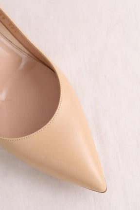 Talons Gianvito Rossi Beige en Cuir