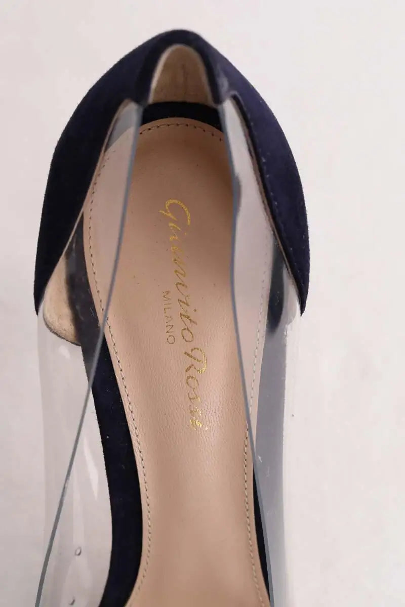 Talons Gianvito Rossi Marine en Daim