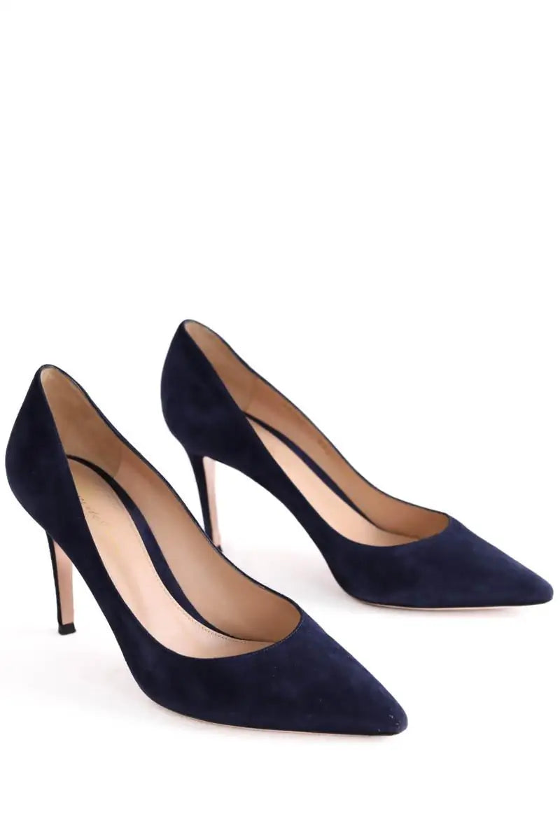 Talons Gianvito Rossi Marine en Daim