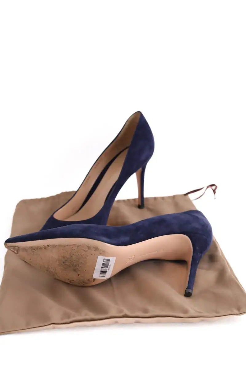 Talons Gianvito Rossi Marine en Daim