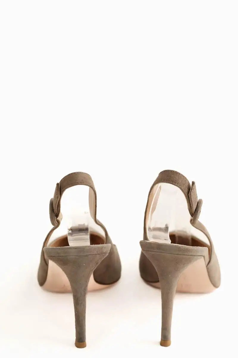 Talons Gianvito Rossi Marron en Daim