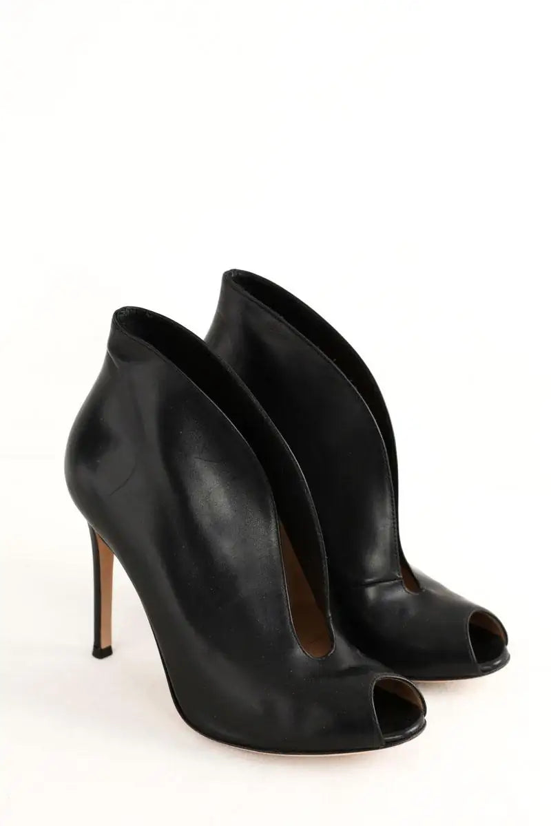 Talons Gianvito Rossi Noir en Cuir