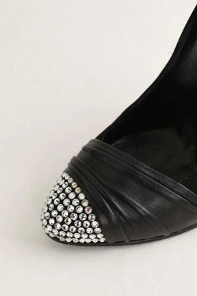 Talons Giuseppe Zanotti Noir en Cuir