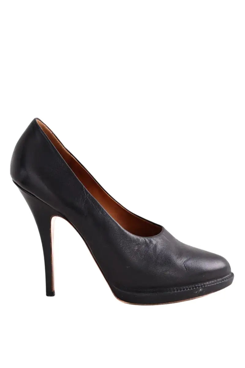 Talons Givenchy Noir en Cuir, taille 38 - Seconde Main