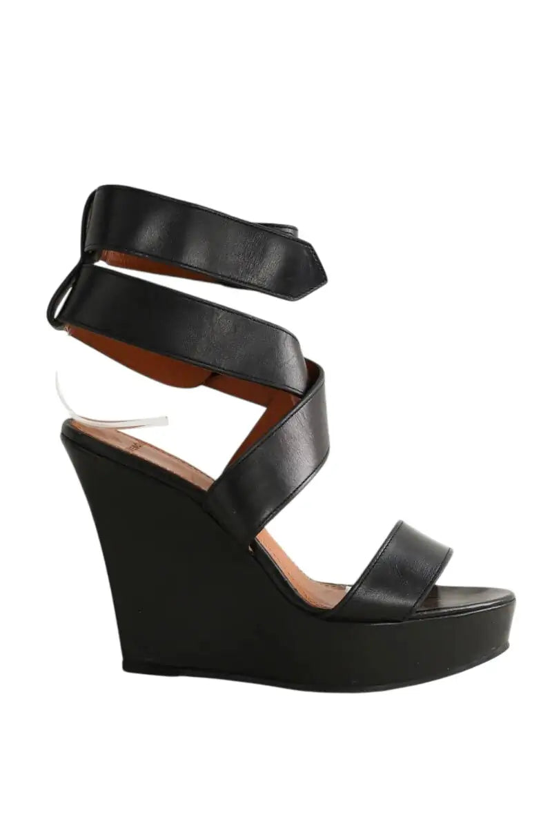 Talons Givenchy Noir en Cuir, taille 39 - Seconde Main