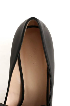 Talons Gucci GG Noir en Cuir