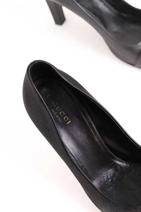 Talons Gucci Noir en Cuir